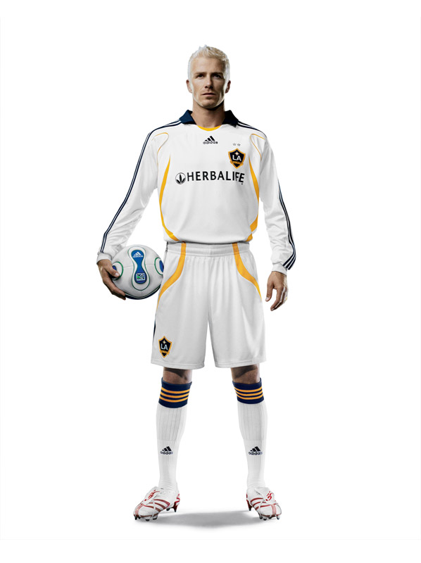 adidas' LA Galaxy Kit for David Beckham's Debut