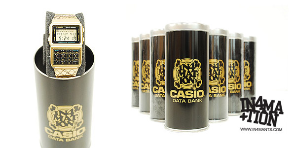 In4mation x Casio Databank Watch