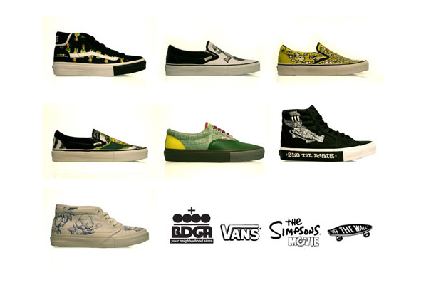 Simpsons x Vans All Fourteen Shoes