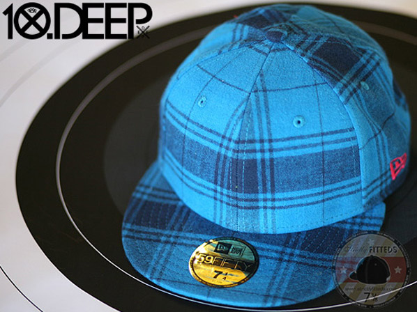 10Deep Plaid Wool New Era 59Fifty Fitted Caps