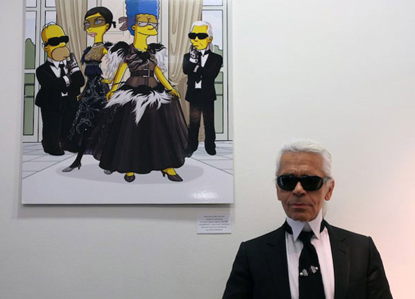 Marc Jacobs, Alber Elbaz & Karl Lagerfeld x Colette x Simpsons