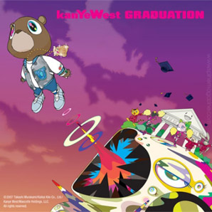Custom sneakers Kanye West's 'Graduation' Album Cover Nike Air Force 1s