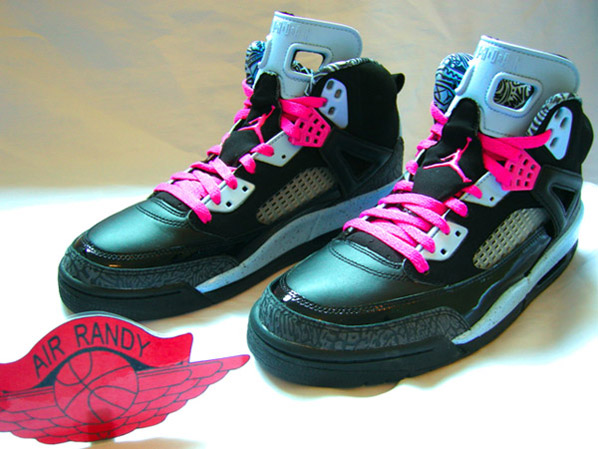 Air Jordan Ice Blue/Pink Womens Spiz'ike