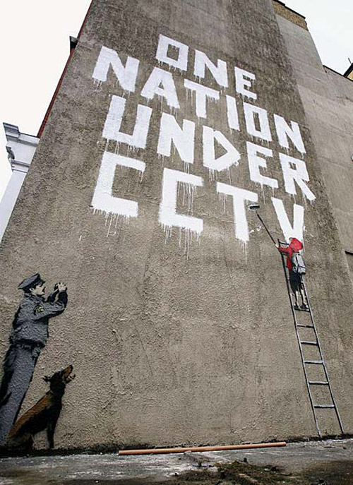 Banksy "One Nation Under CCTV" | HYPEBEAST
