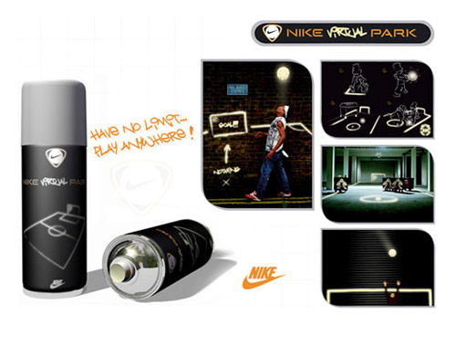 Pierre Haulot x Nike Virtual Park Spray Paint