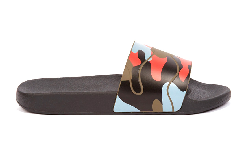 Valentino Camouflage Slide Sandal | HYPEBEAST