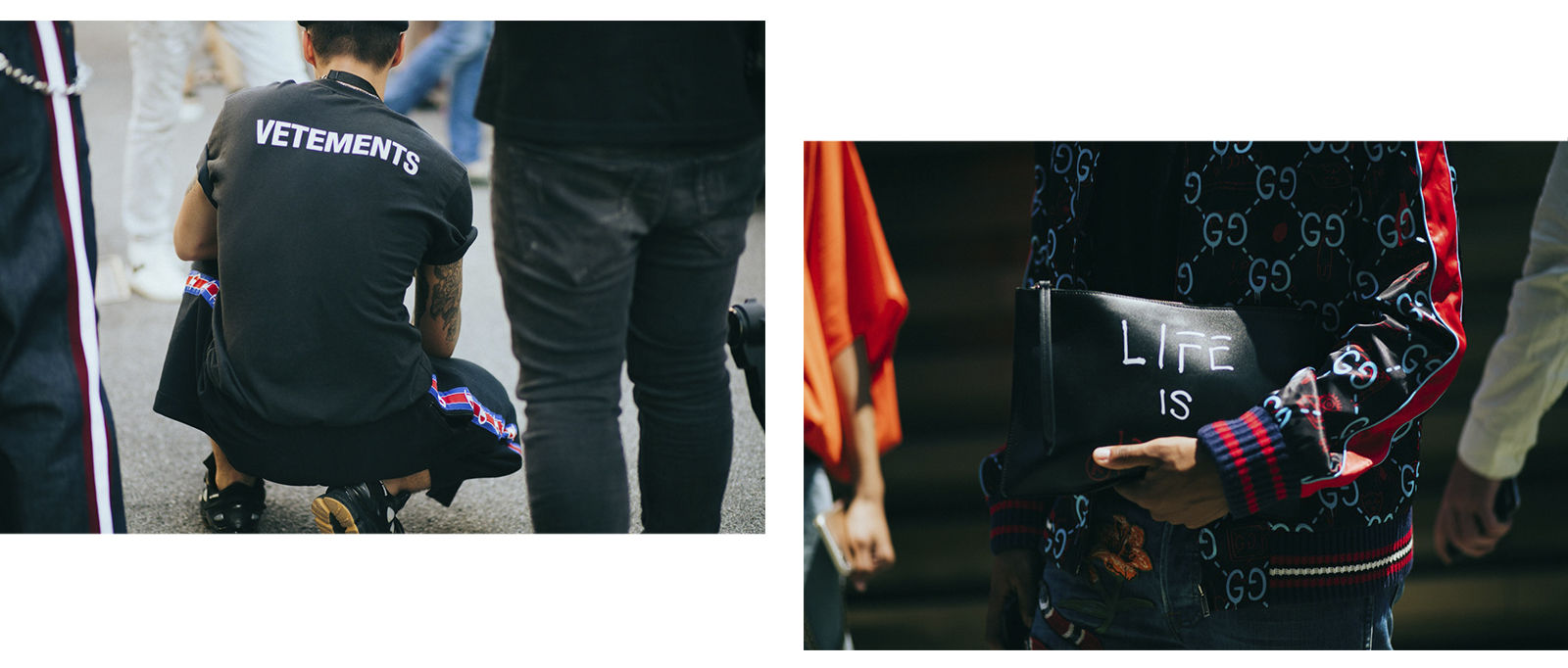 Worst Trends Street Style 2017 Gucci Balenciaga Vetements