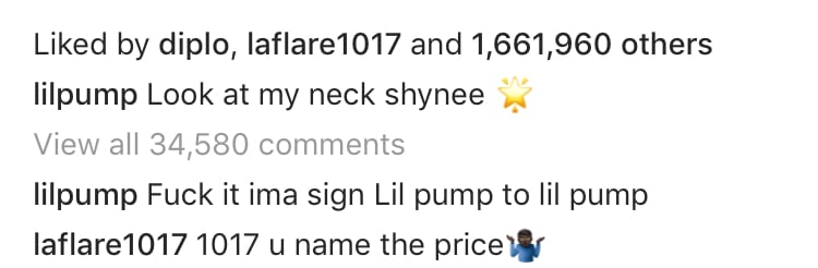 Gucci Mane Lil Pump 1017 Label