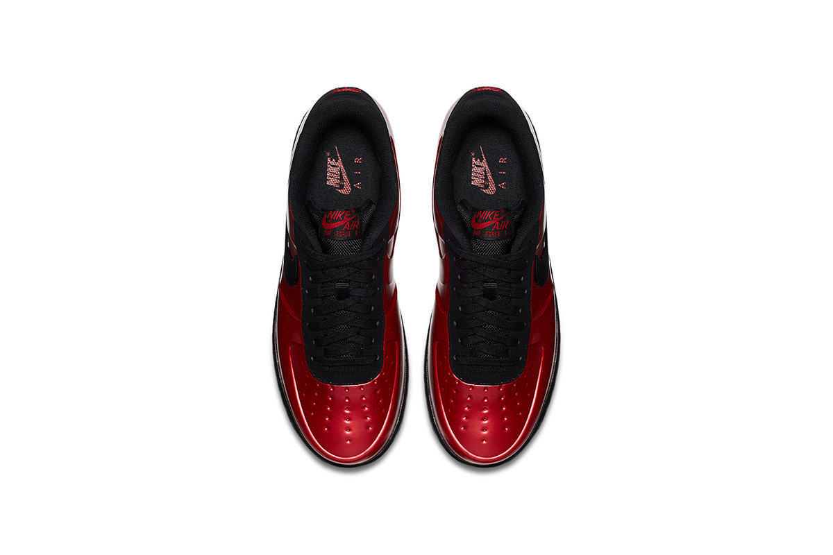 all red air force 1 foamposite