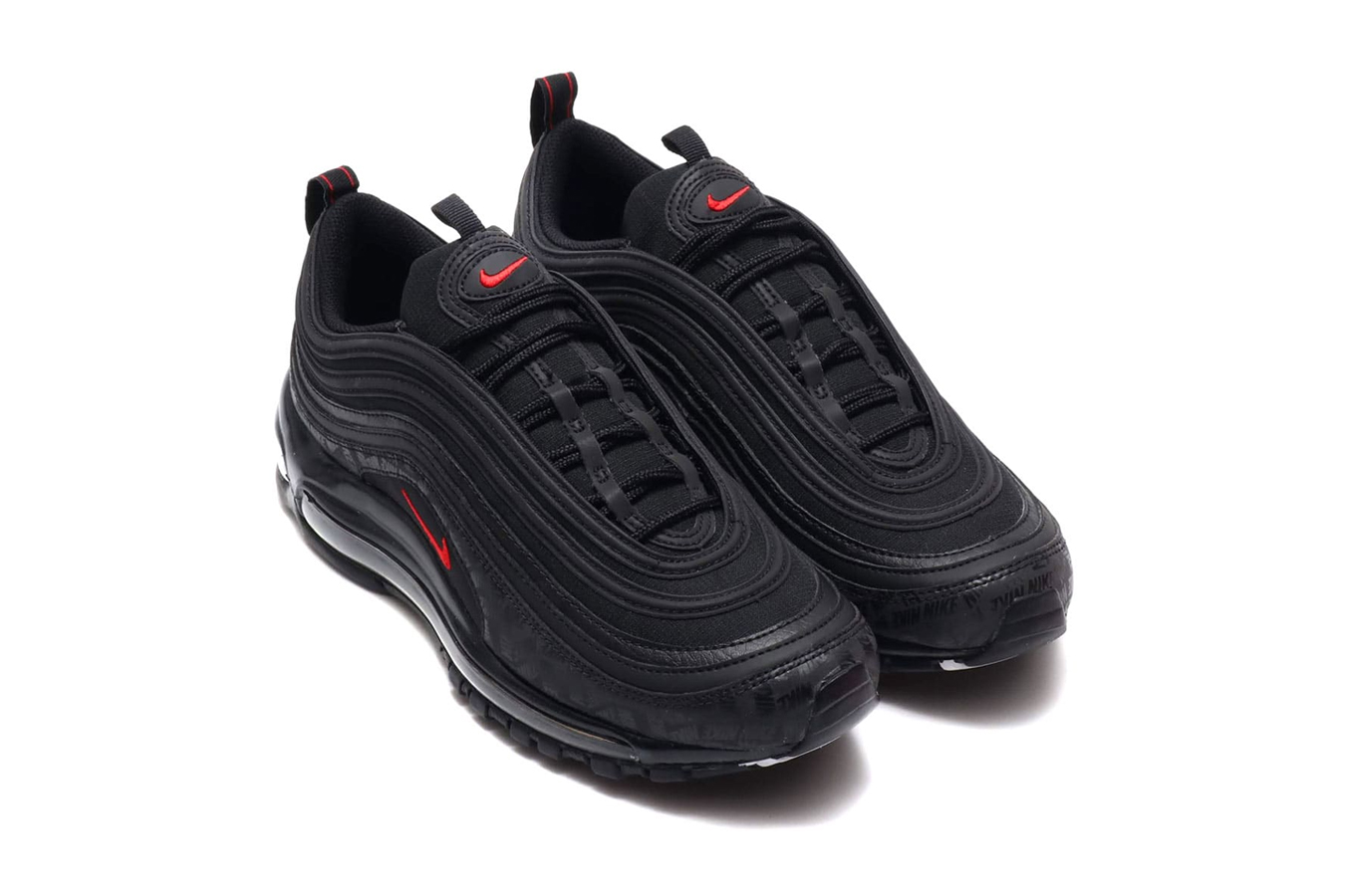 air max 97 black and red silver