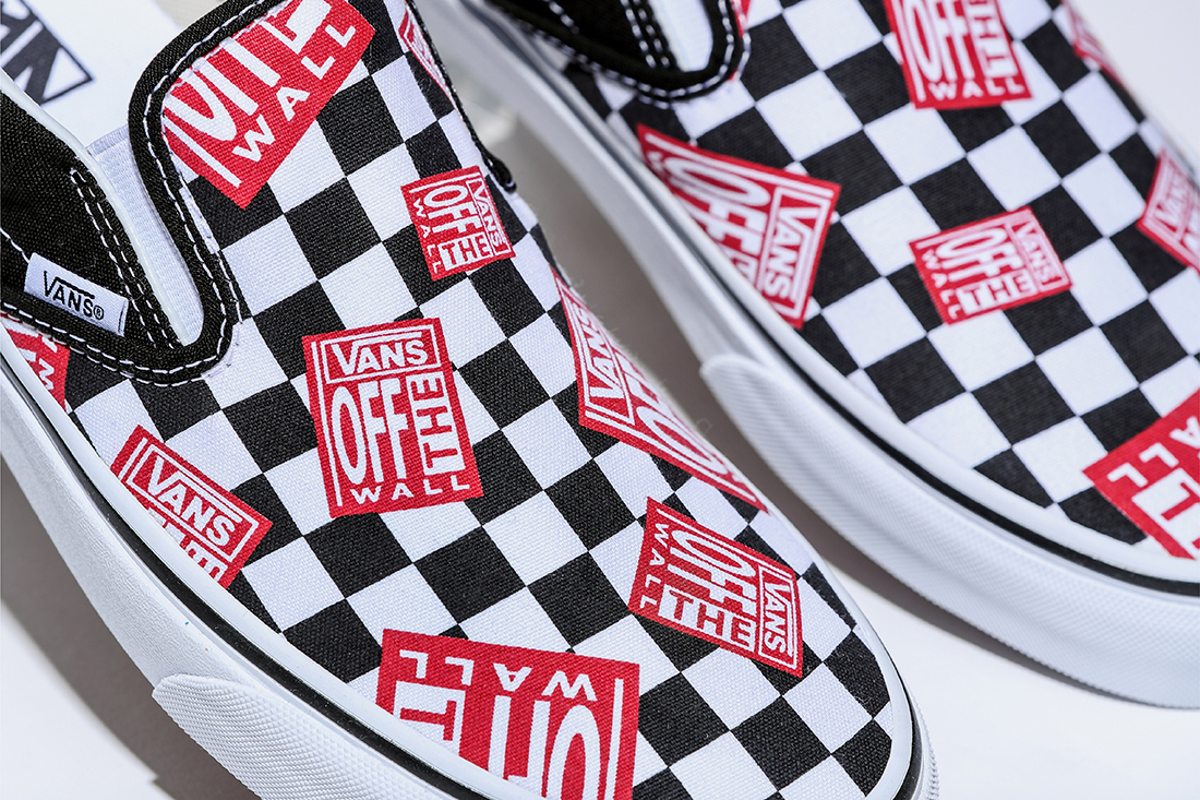 vans off the wall slip on