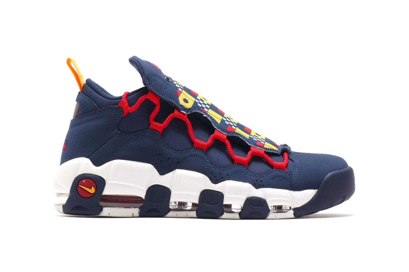 Nike Air More Money Nautical Redux pack drop release july 14 2018 release midnight navy flag sail gym red release