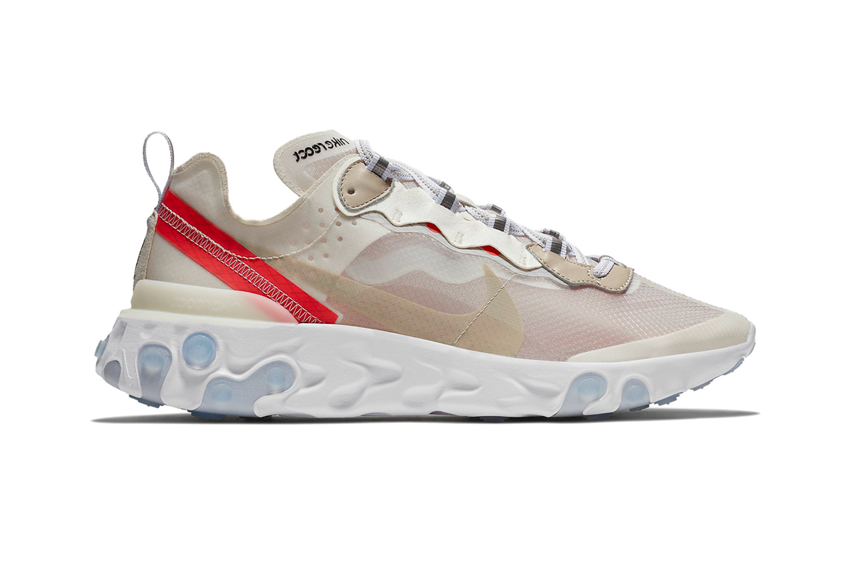 Bodega Boston Los Angeles L.A. Nike React Element 87 Anthracite Sail Raffle Release Buy Purchase Cop Details Resale Reissue Last Chance Second Sneaker Footwear Trainer Silhouette