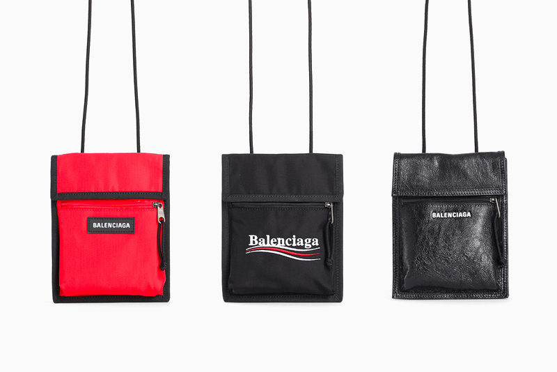 Balenciaga FW18 Unisex Shoulder Bags 