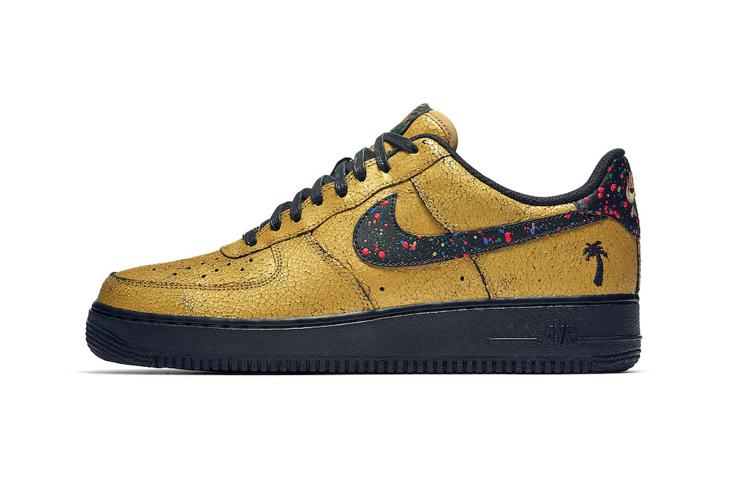 Nike Air Force 1 Low Caribana release info toronto caribbean gold blue red paint festival