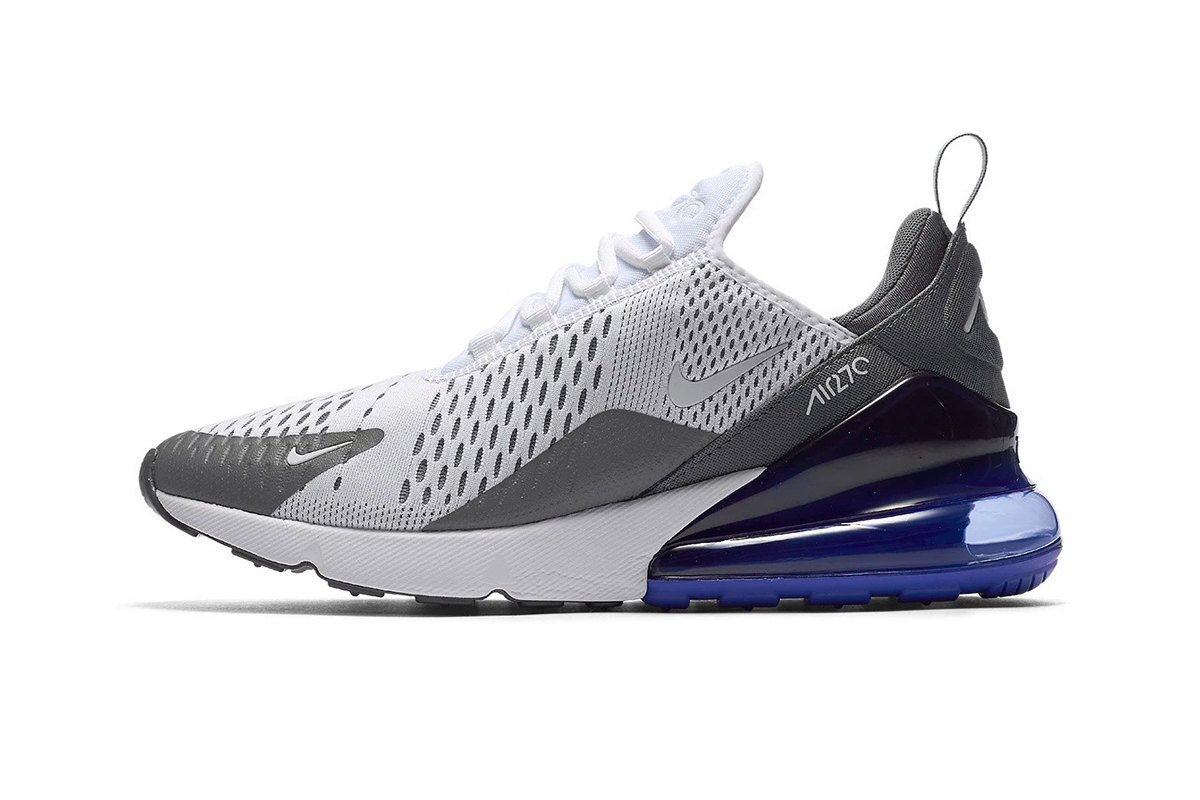 Nike Air Max 270 "Grey/Persian Violet" Release date colorway available now purchase