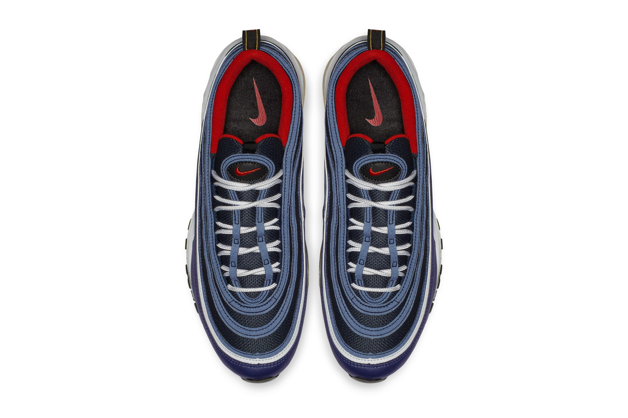 air max 97 navy blue and red