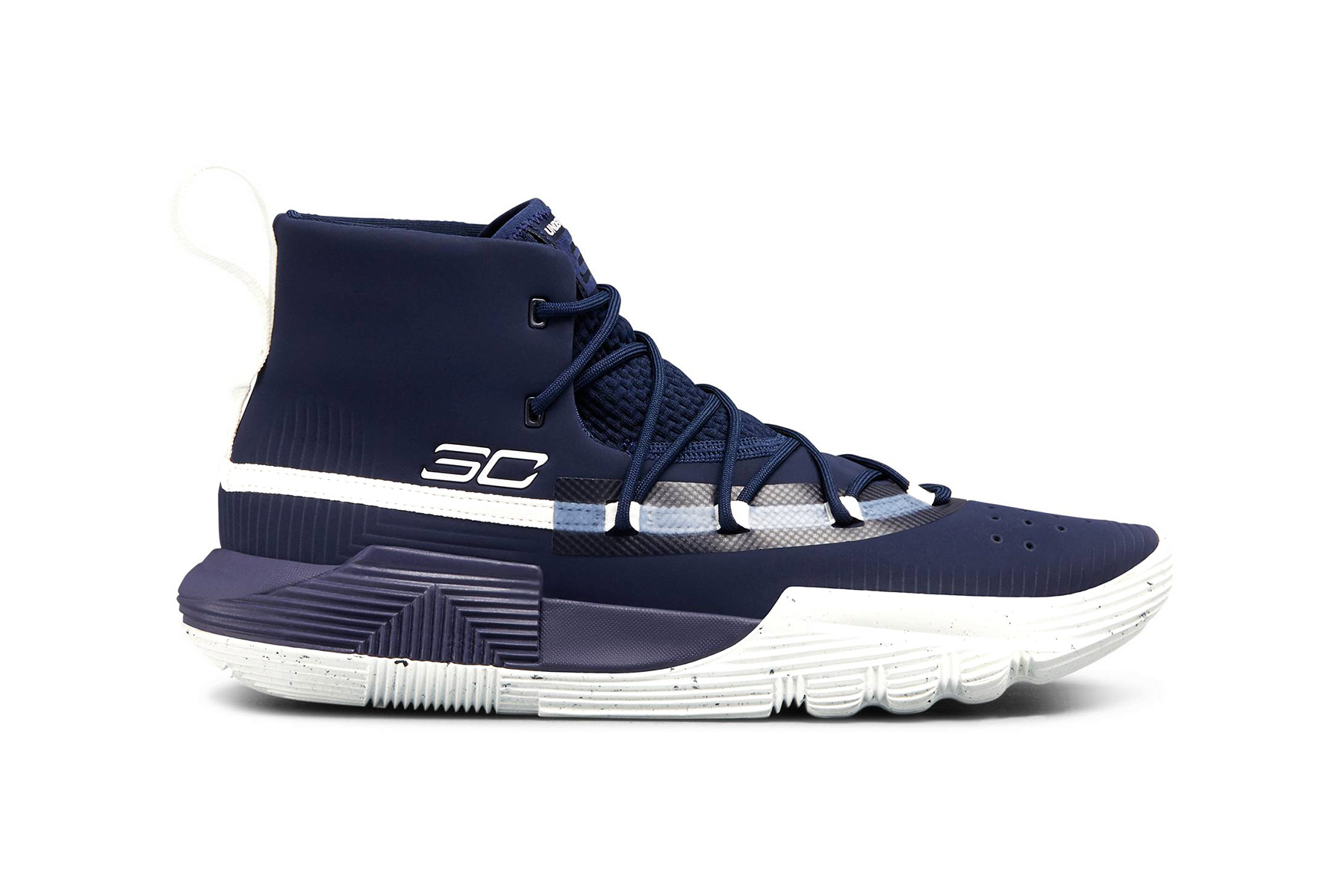 under armour sc 3zer0 3zero ii 2 steph stephen curry nba golden state warriors footwear 2018 basketball midnight navy white red sneakers