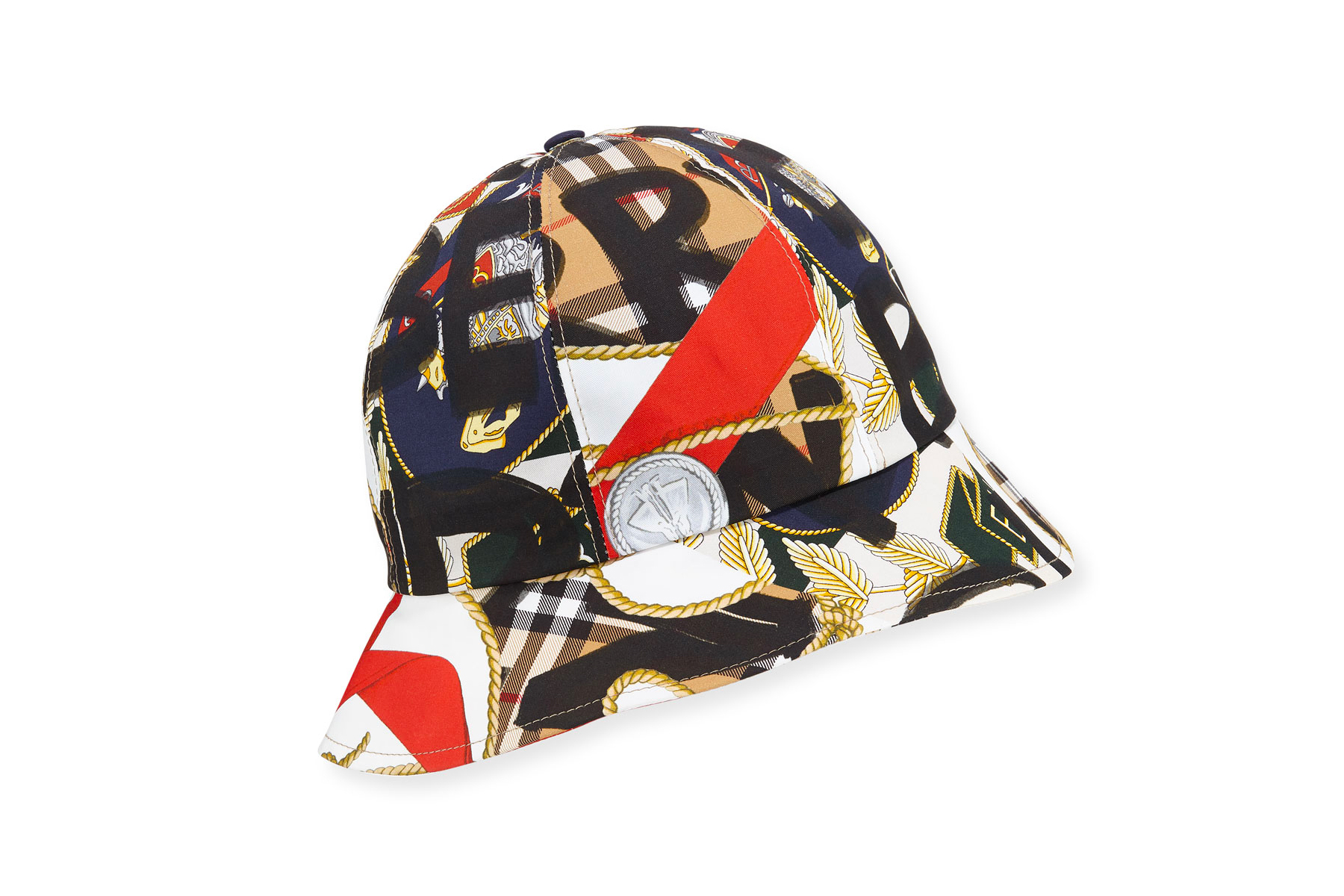 Burberry Vintage Scarf Print Bucket Hat multicolor release info hats accessories
