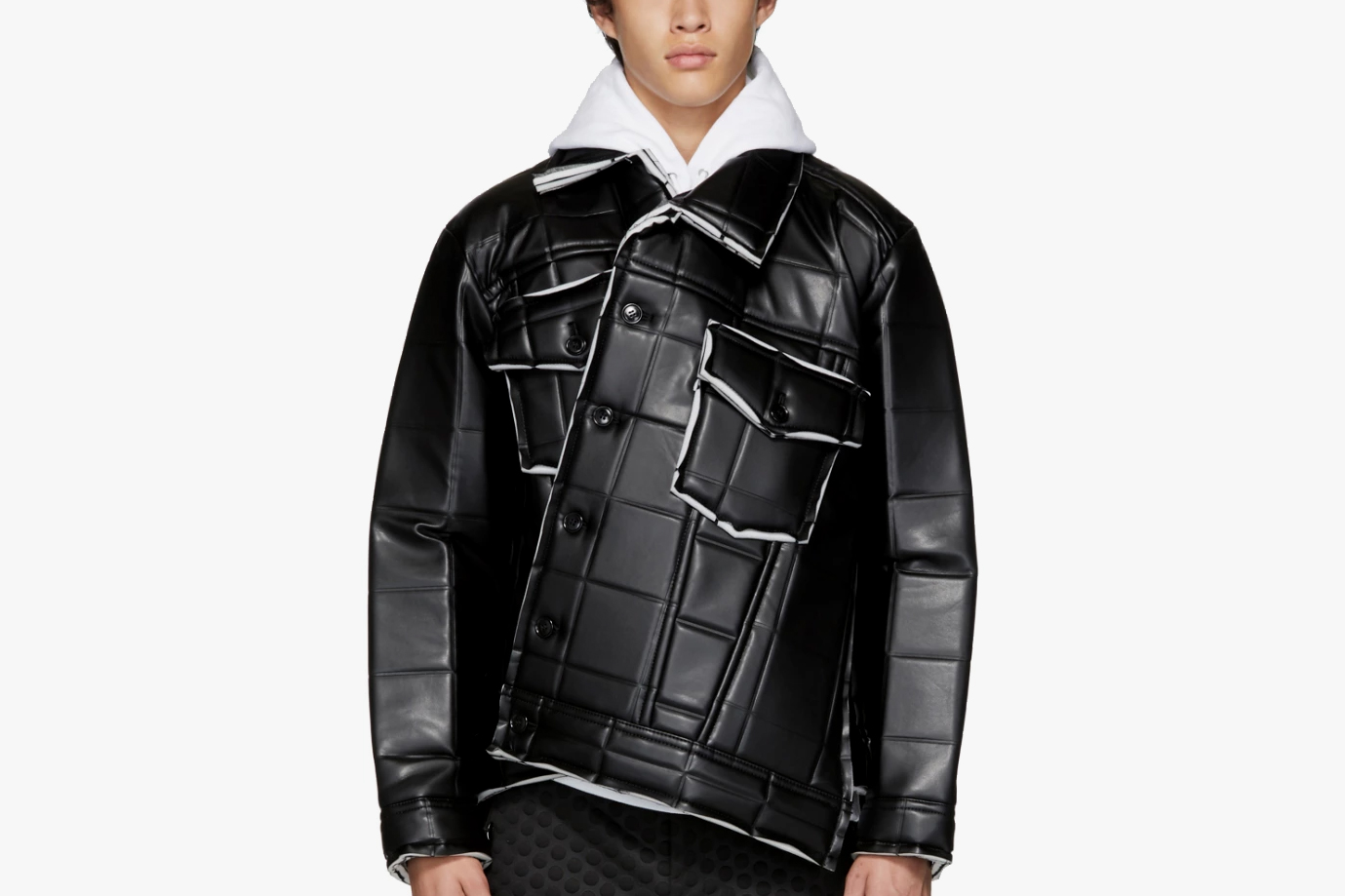 COMME des GARÇONS HOMME Plus Leather Jacket | Hypebeast