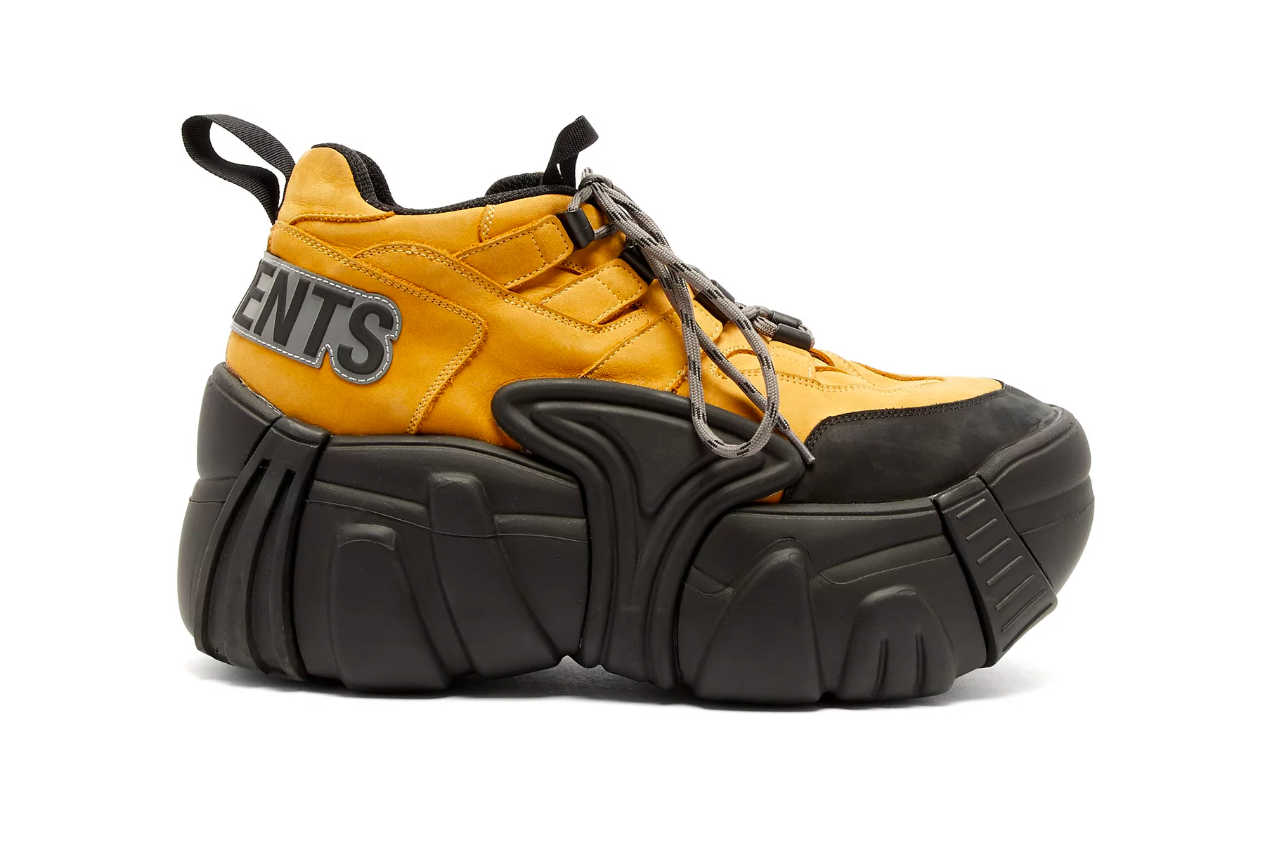 Vetements x Swear Beige Nubuck Platform Sneakers Size 42 Vetements