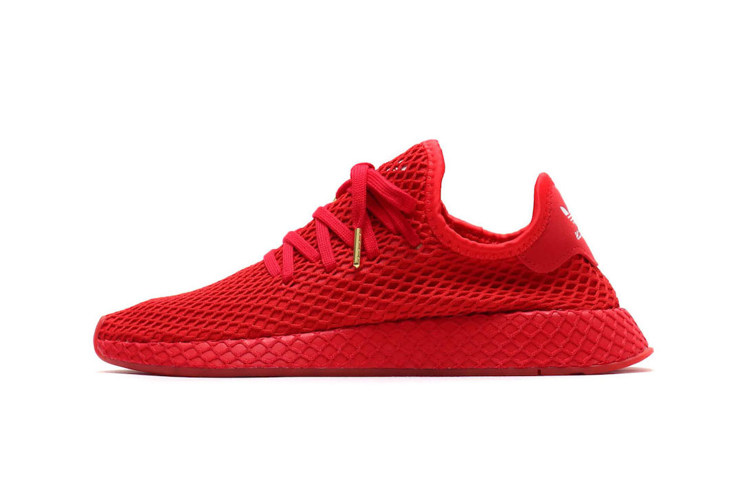 atmos x adidas Deerupt All-Red Release Date | HYPEBEAST