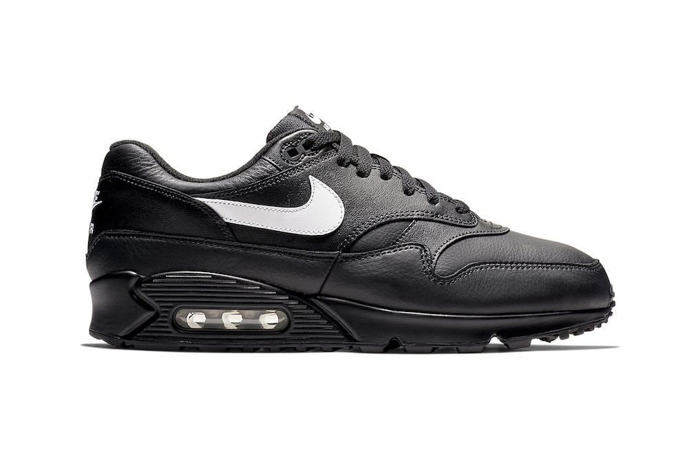 Nike Drops the Air Max 90/1 in “Black Leather” | Hypebeast