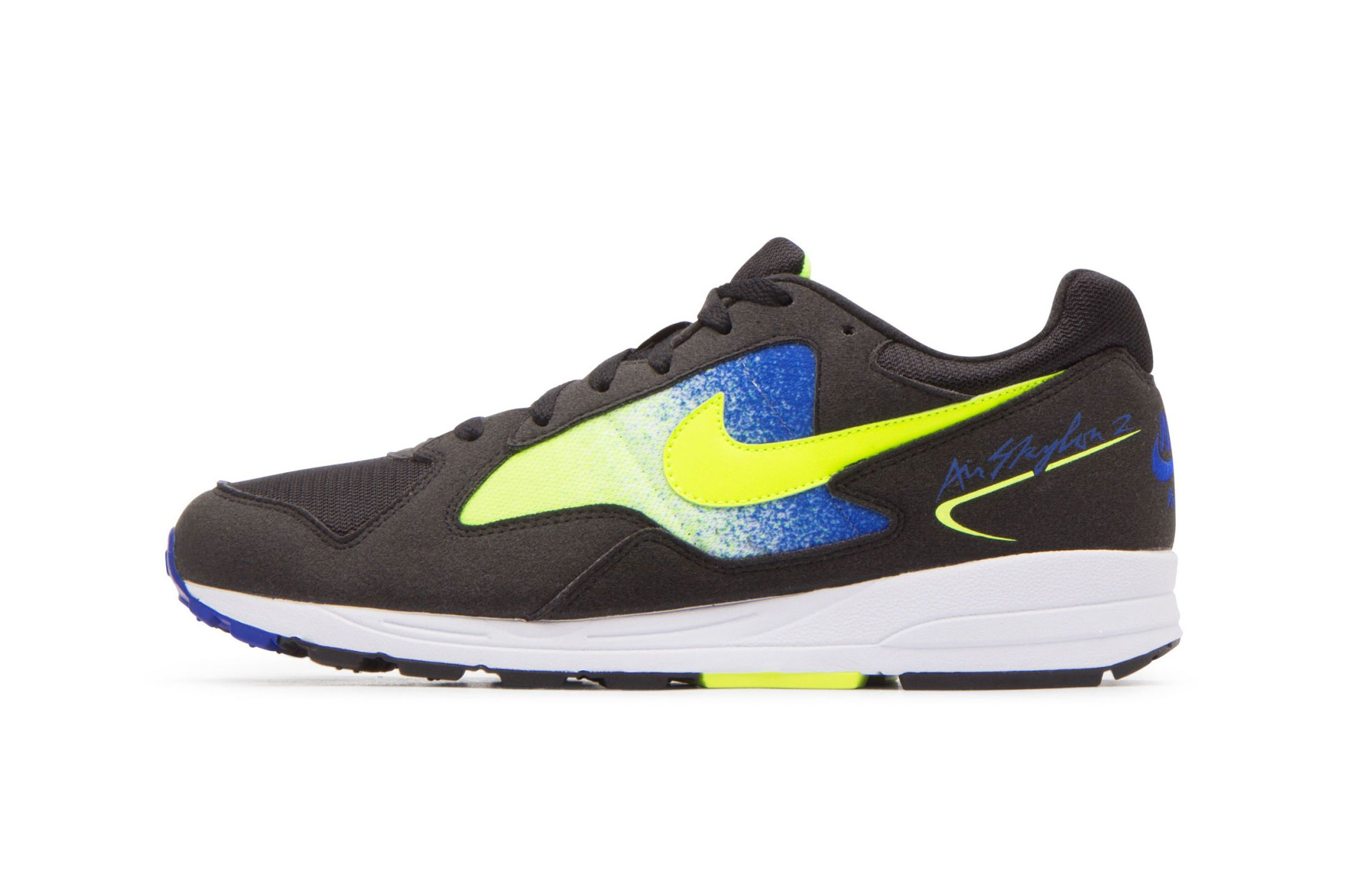 Nike Air Skylon 2 "Volt/Racer Blue" release date info price purchase sneaker colorway
