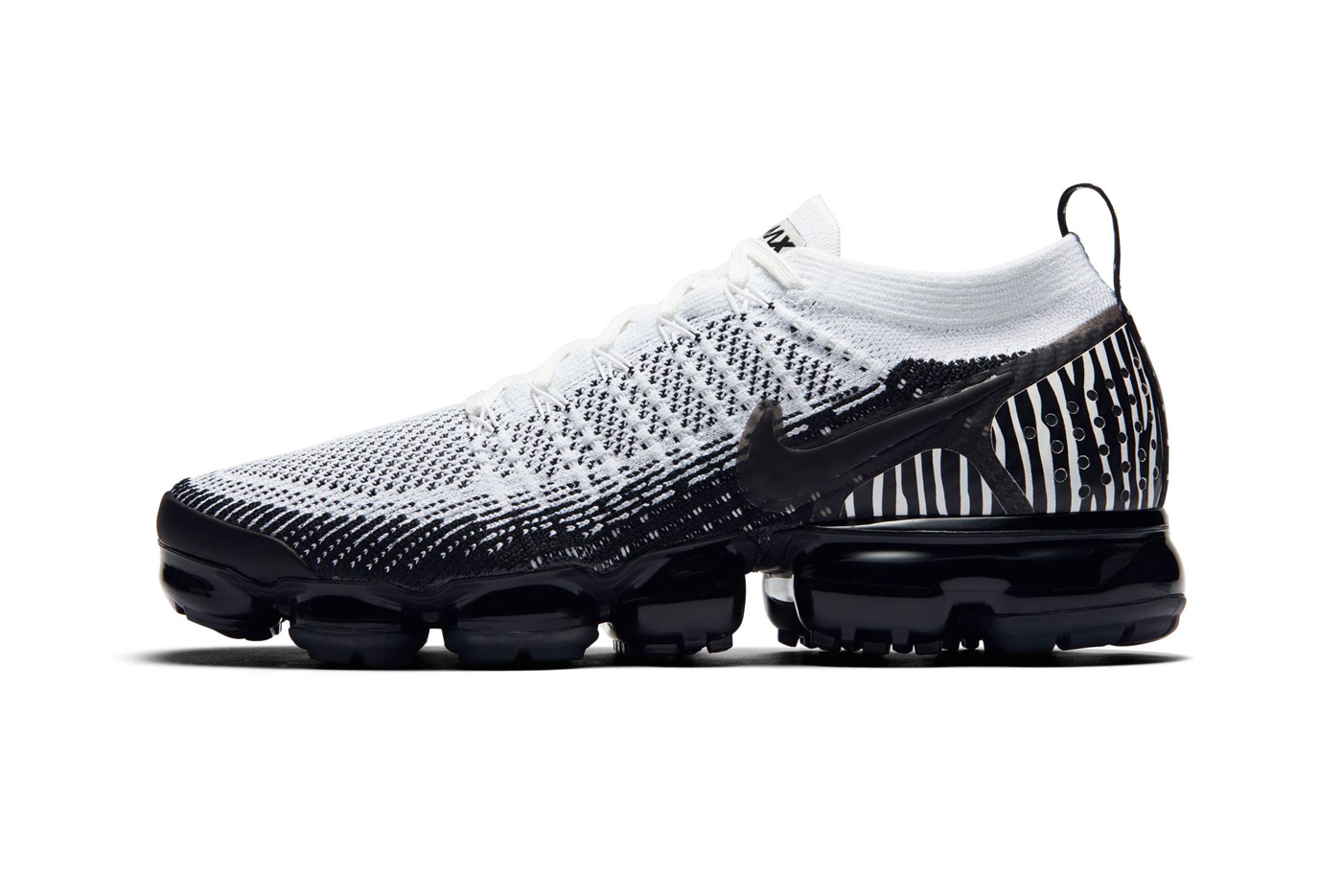 Nike Air VaporMax 2.0 Zebra black white release info sneakers