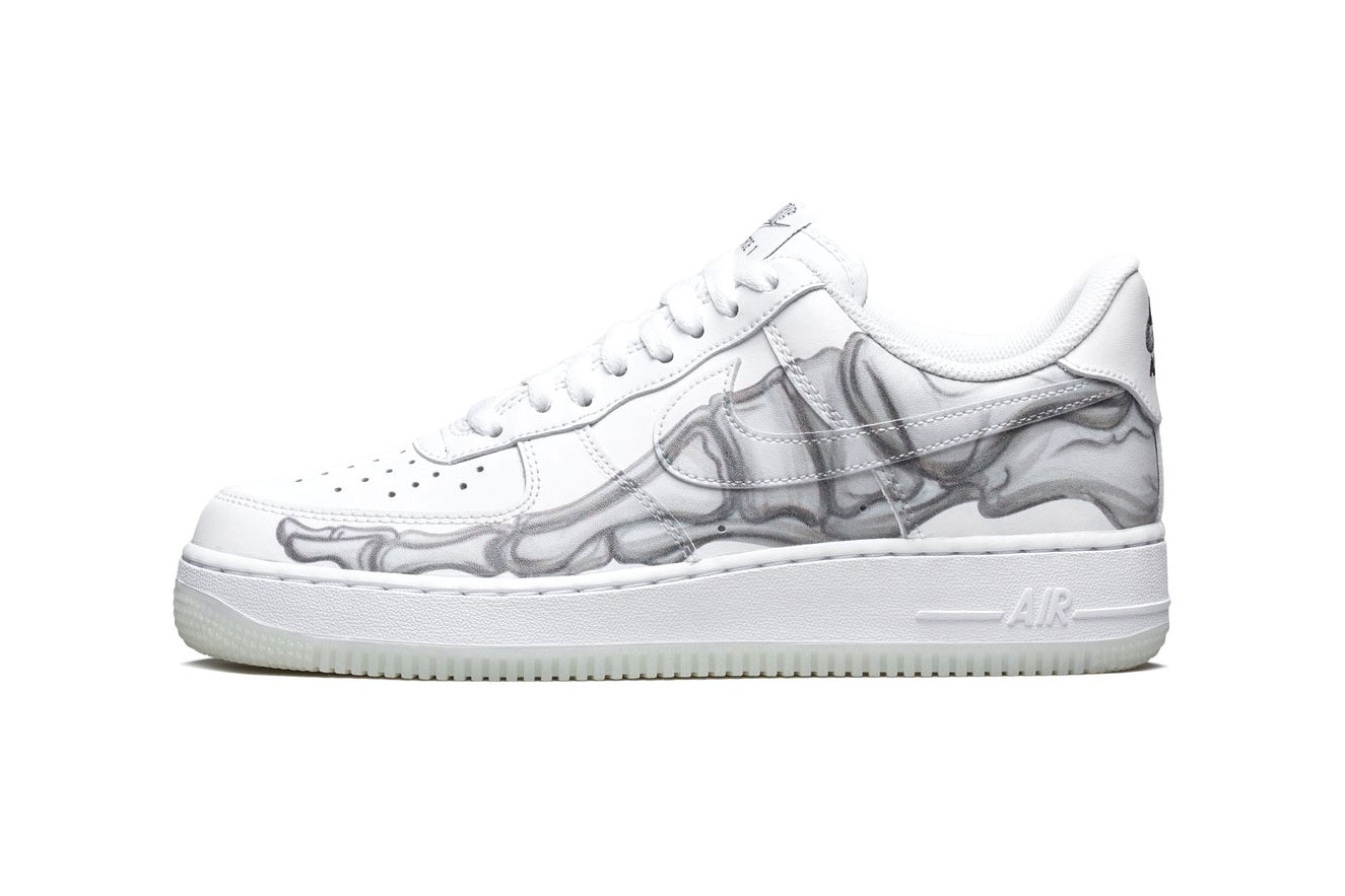 air force 1 glow in the dark white