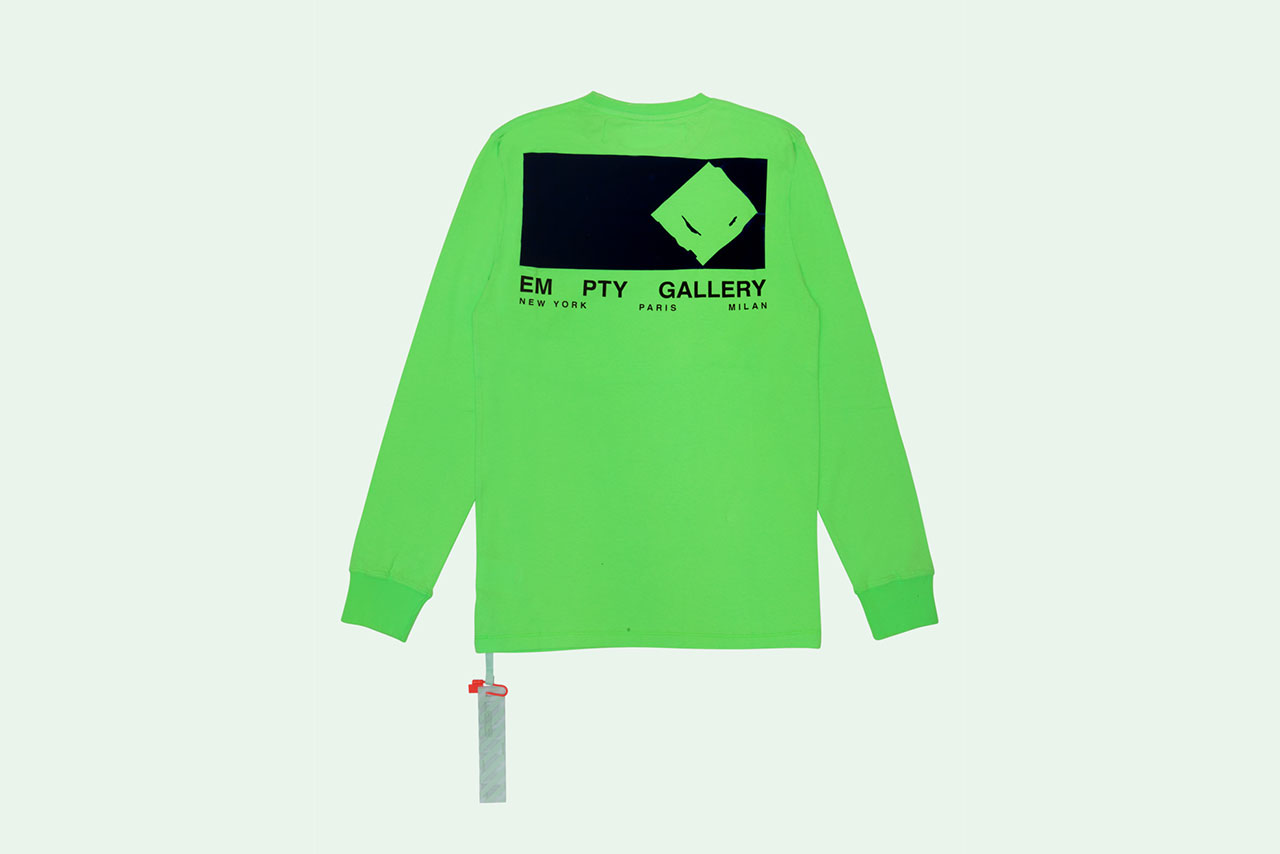 støvle Forladt ned Off-White™ Empty Gallery Staff Garment T-Shirts | Drops | Hypebeast