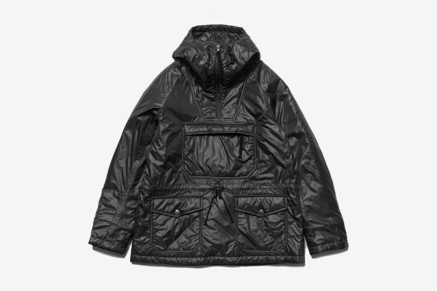 TAKAHIROMIYASHITA TheSoloIst. Fall Winter 2018 Outerwear Anorak Explorer Jacket Outer Hood Black
