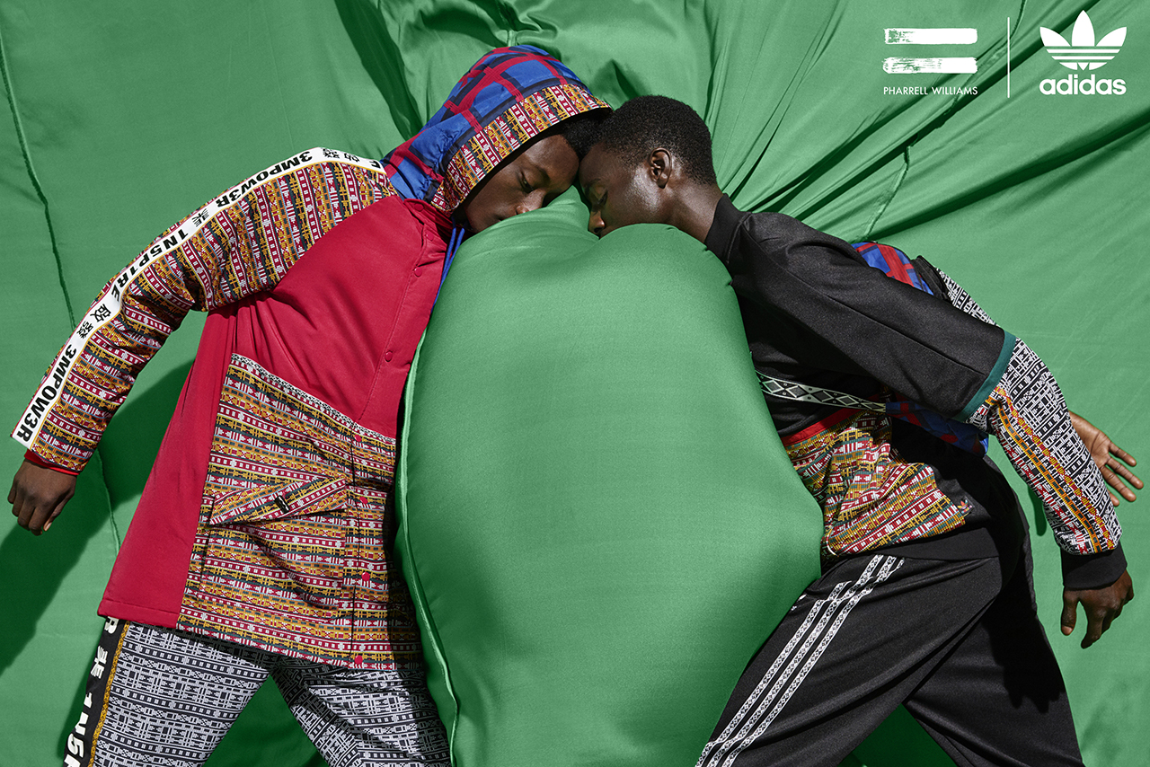 adidas Originals x Pharrell Williams SOLARHU Fall/Winter 2018 Capsule Hu NMD Collection Campaign Lookbook Sneakers Shoes Trainers Kicks Footwear Collaboration Collab