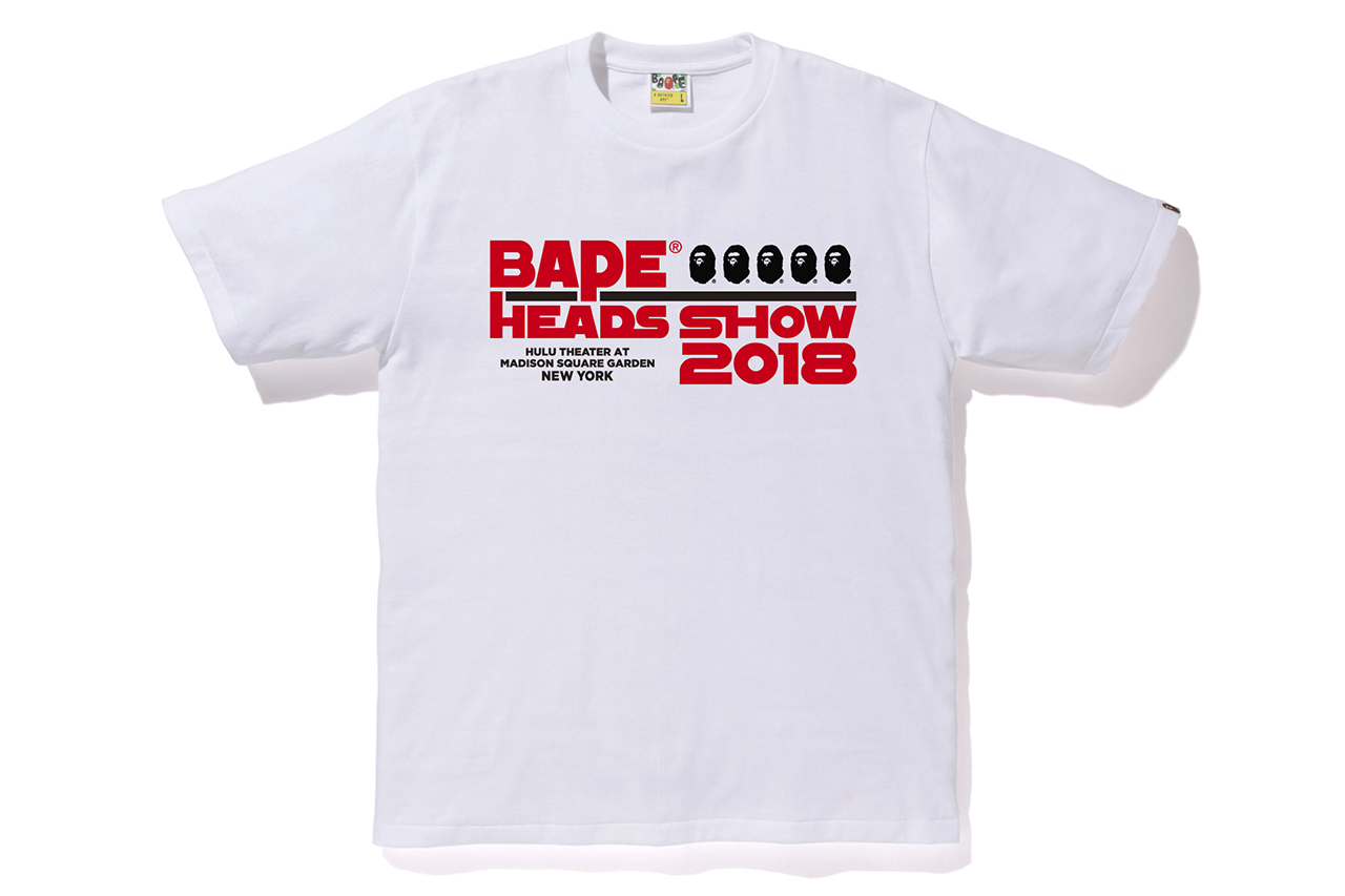 BAPE HEADS SHOW Exclusive T-shirts | Drops | Hypebeast