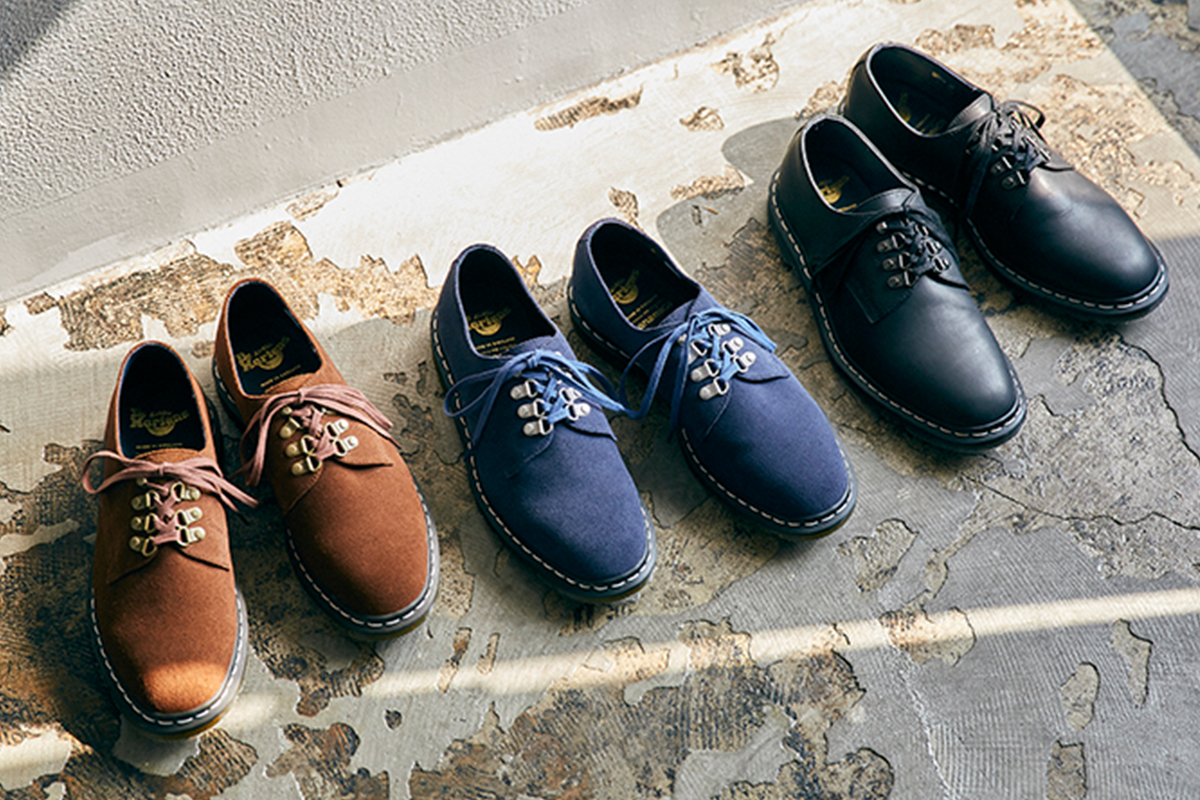 nanamica x Dr. Martens Plymouth MIE Officer | Hypebeast