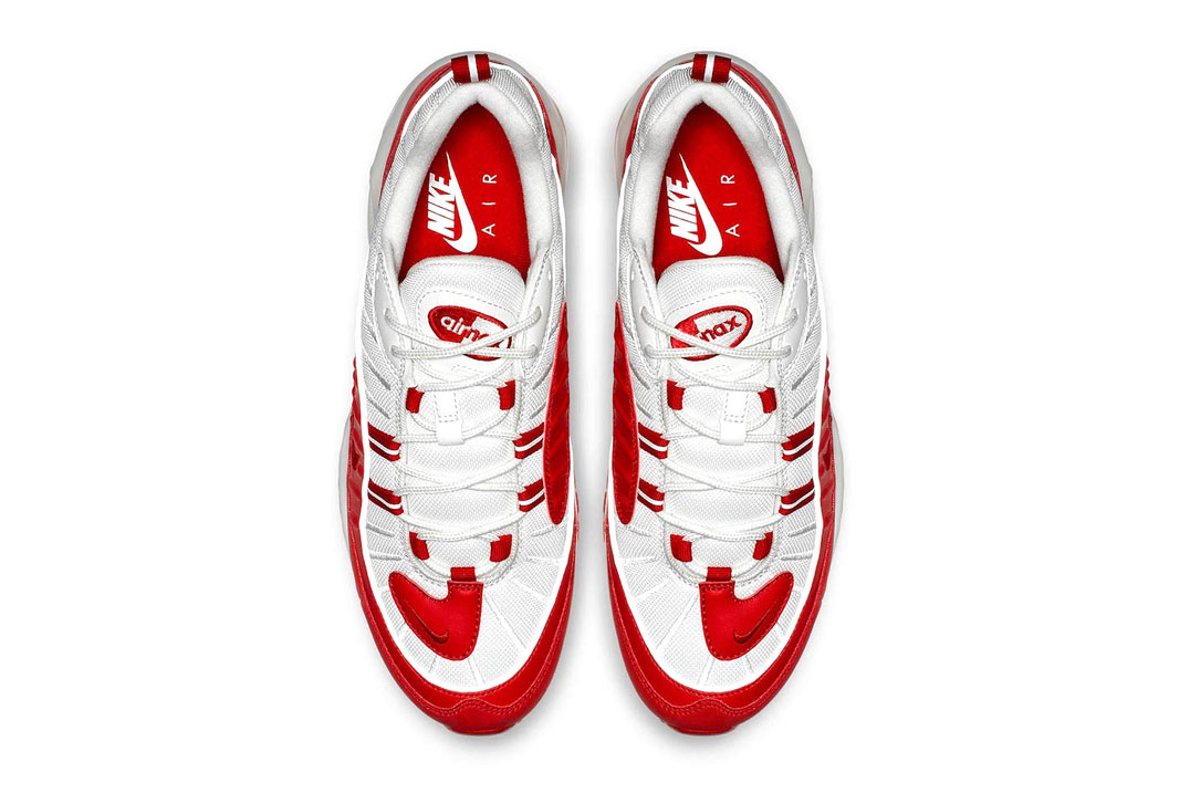 Nike Air Max 98 University Red, Drops