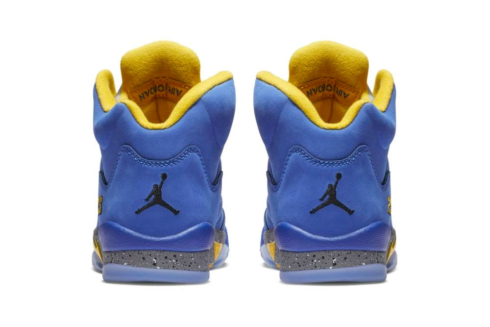 jordan 5 blue and yellow release date