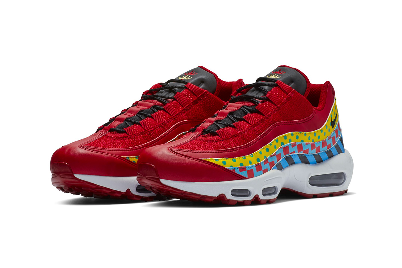 red and yellow air max 95