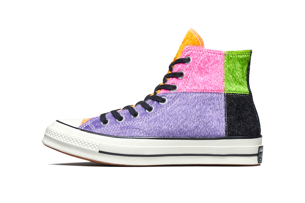 furry converse sneakers