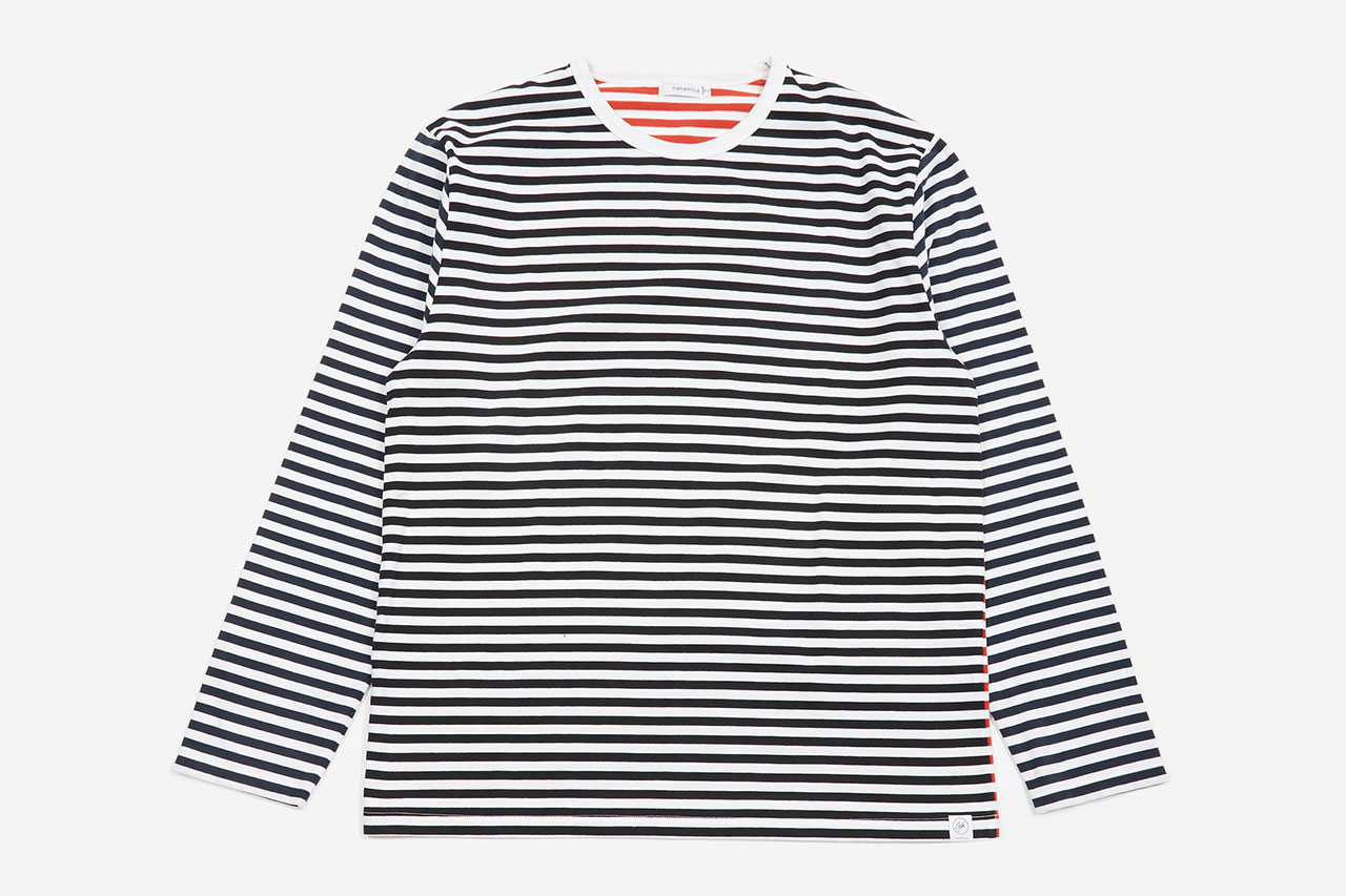 nanamica for Goodhood COOLMAX Striped T-Shirt | Hypebeast