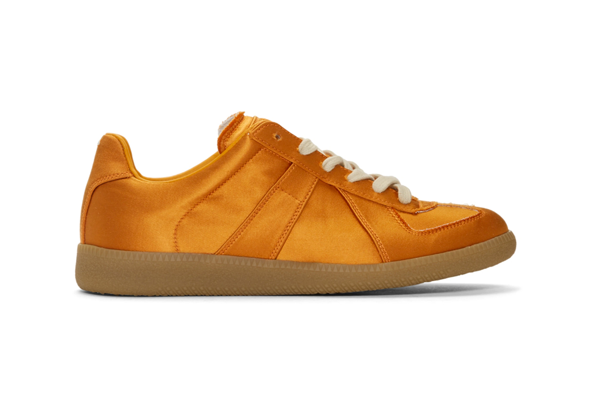 Maison Margiela Brown And Orange Replica Sneakers for Men