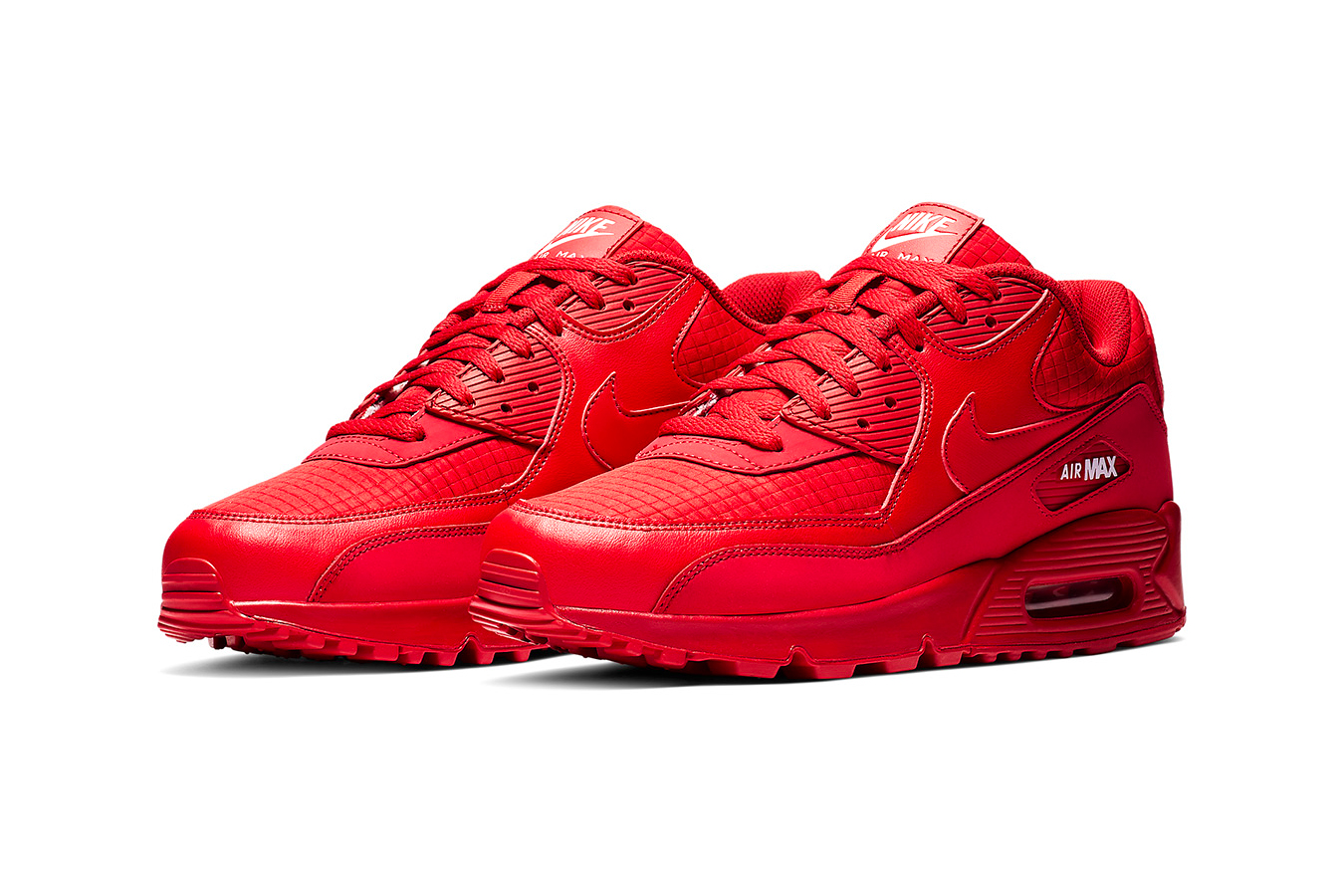 air max 90 red and white