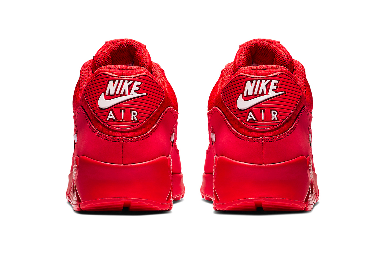 Nike Air Max 90 All-Red, Drops