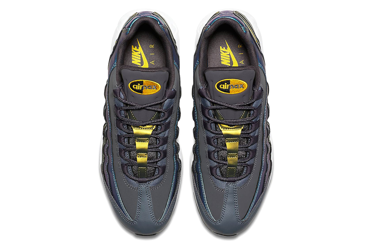 blue and gold air max