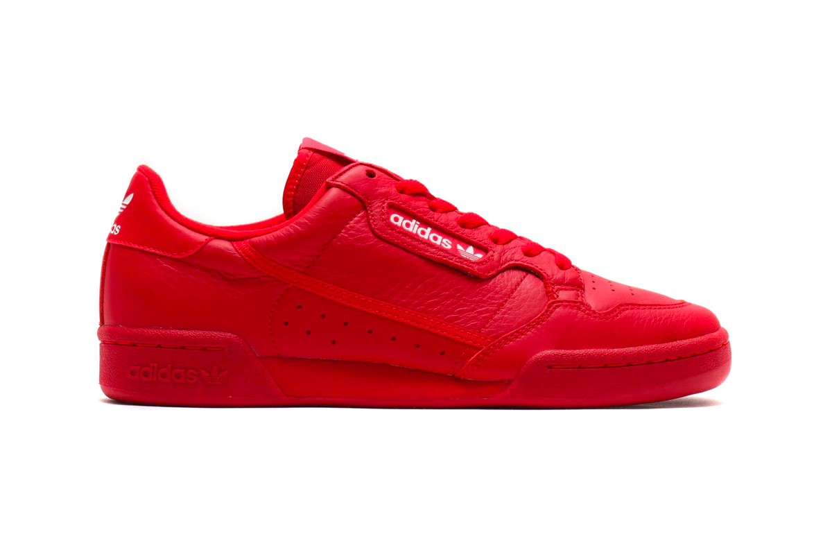 adidas continental 80 red
