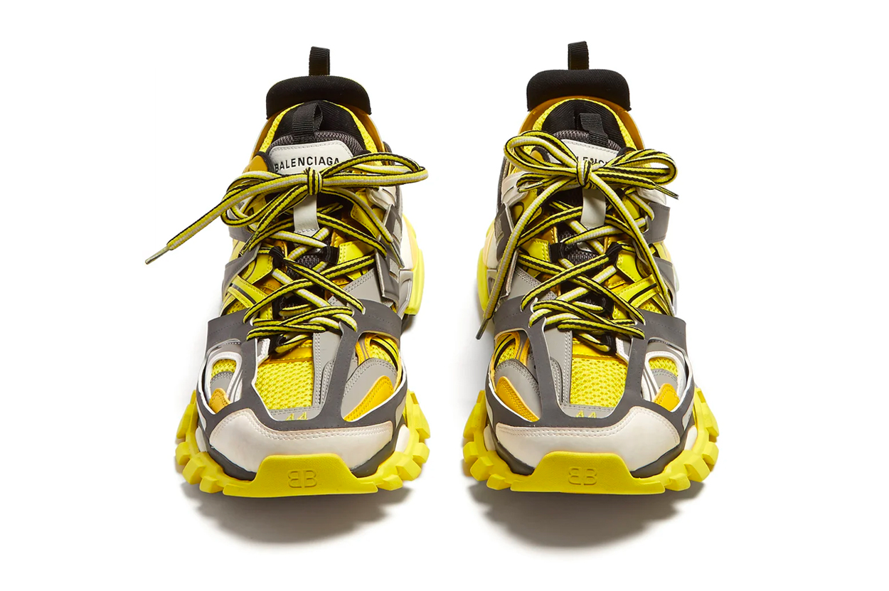 balenciaga sneakers yellow