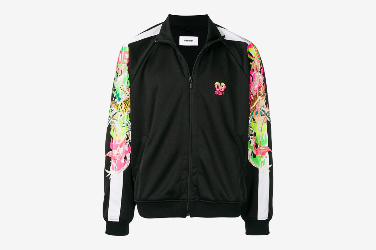 Doublet Black Chaos Embroidery Jacket | Drops | Hypebeast