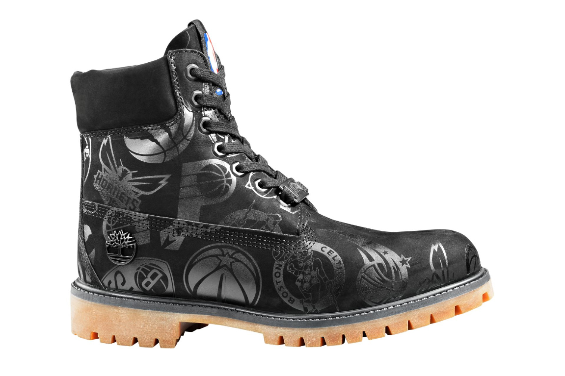 Shop Timberland NBA East Vs West Leather Boots