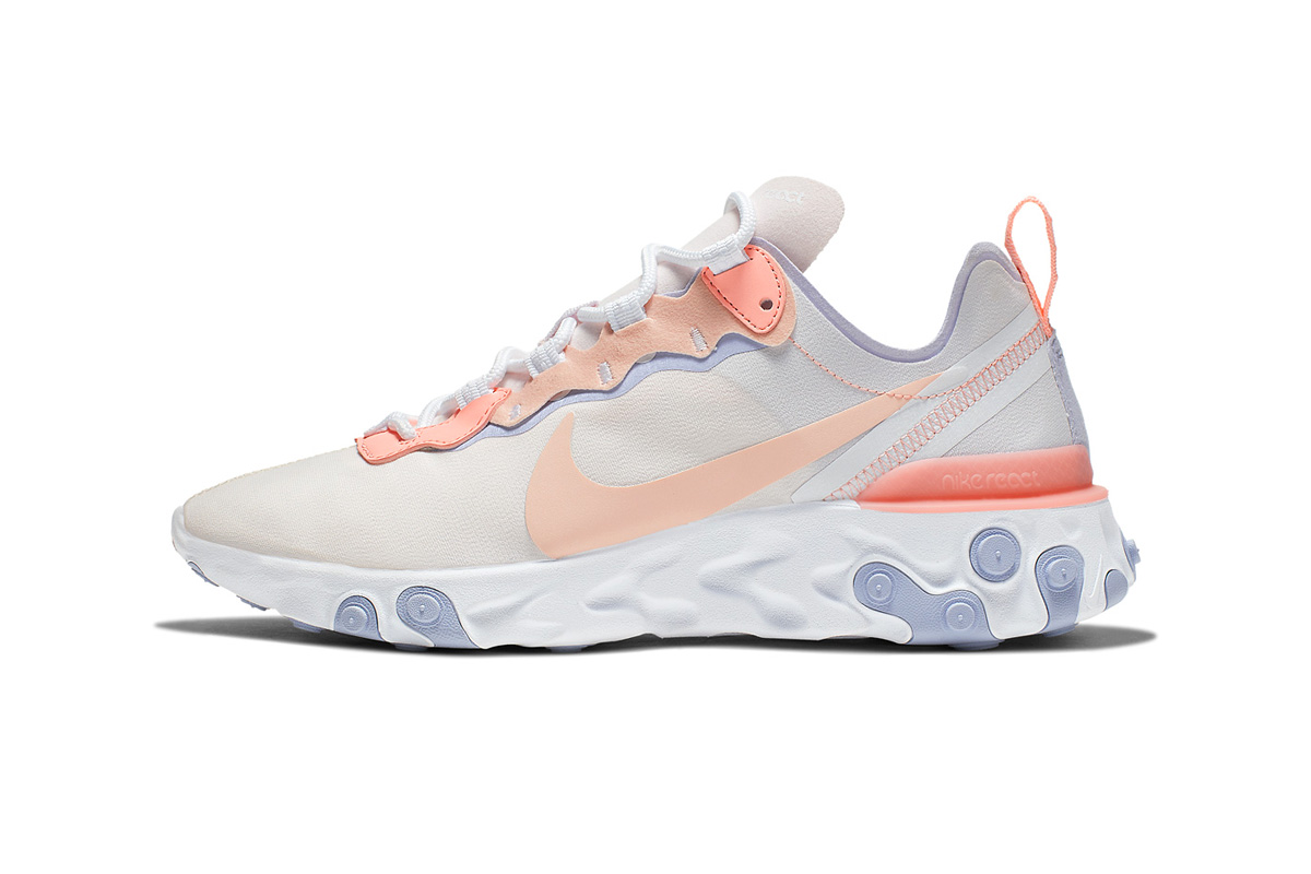 Nike React Element 55 "Pale Pink" Release Info |