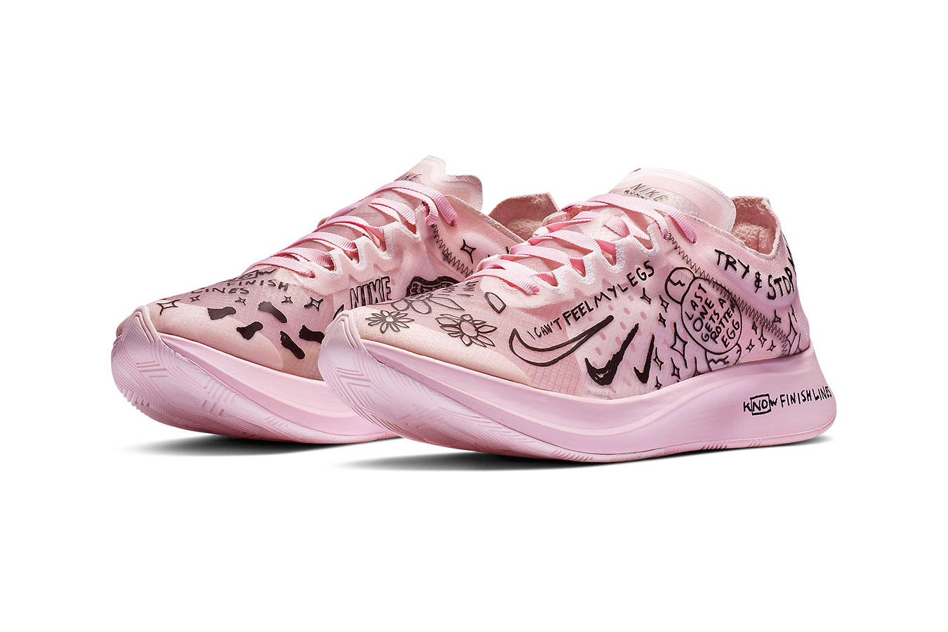 nike zoom fly sp pink nathan bell